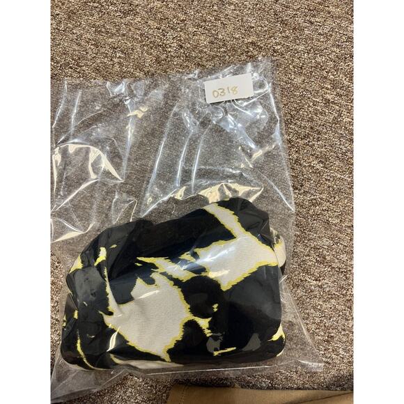 Ann Taylor Cardigan Womens Medium Black Floral Silk Cashmere Blend Stretch - Picture 8 of 8